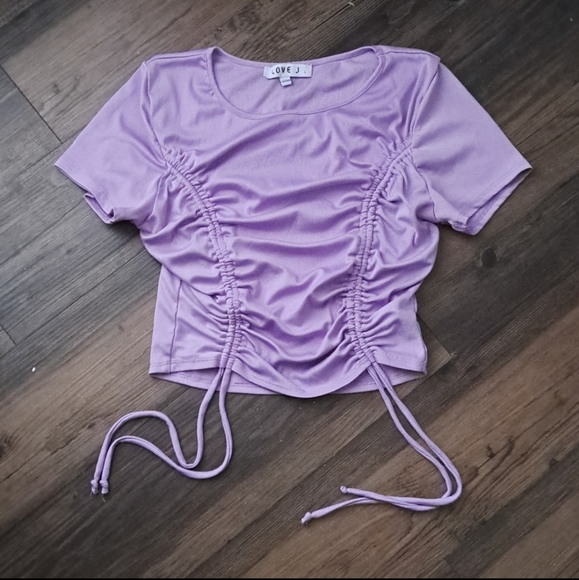 Lavender Crop Top - Picture 5 of 5